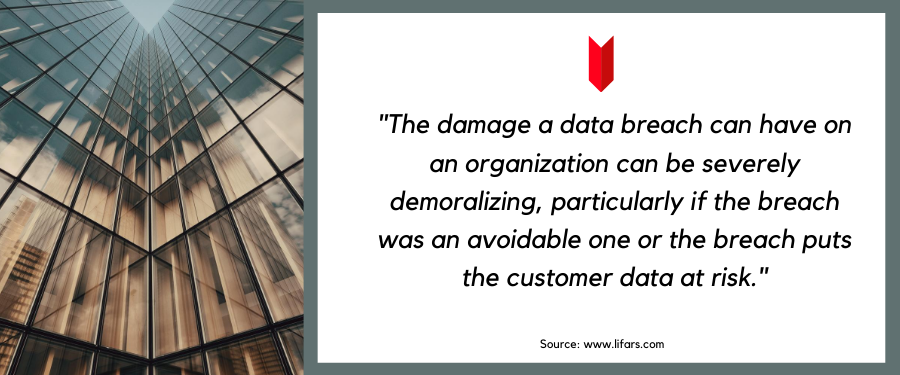 How do data breaches affect companies?
