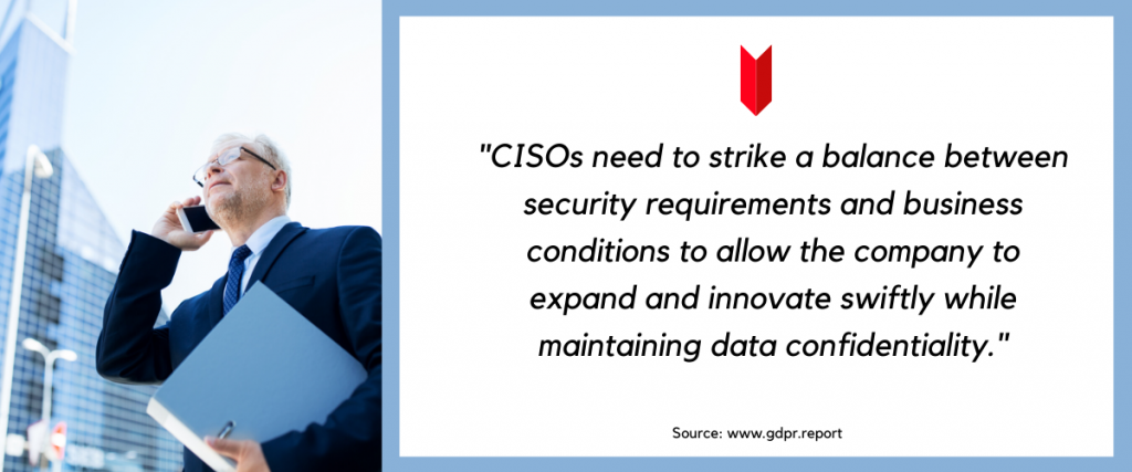 The role of the Chief Information Security Officer (CISO)