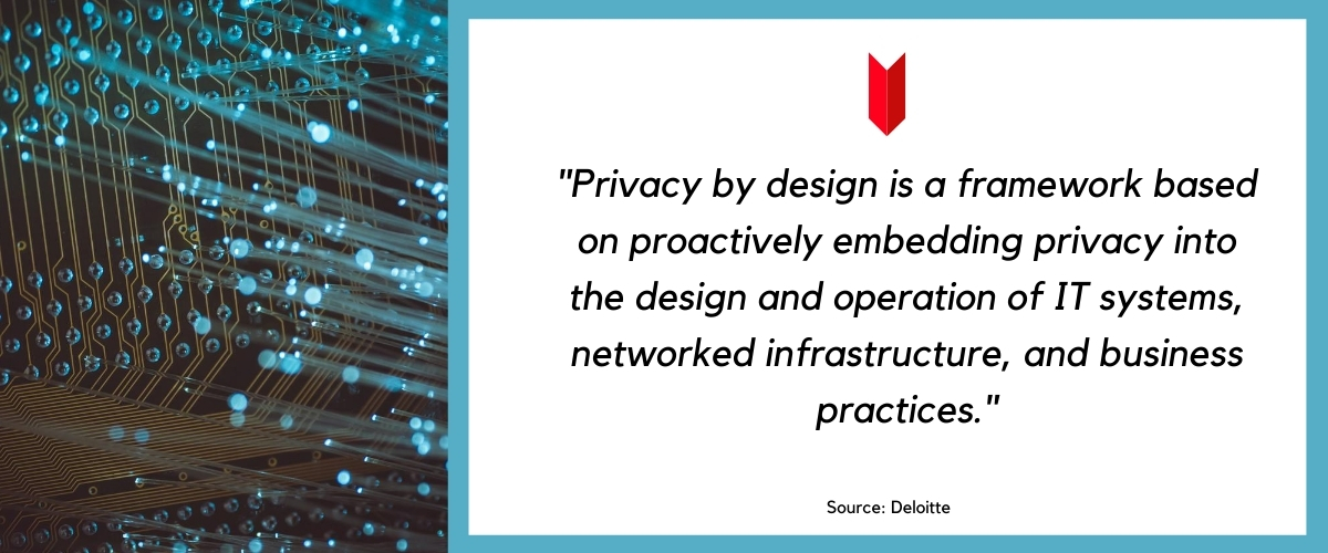Privacy by design principles