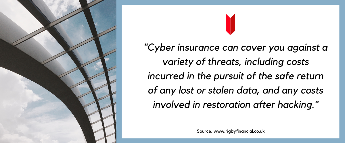 What does cyber insurance cover?